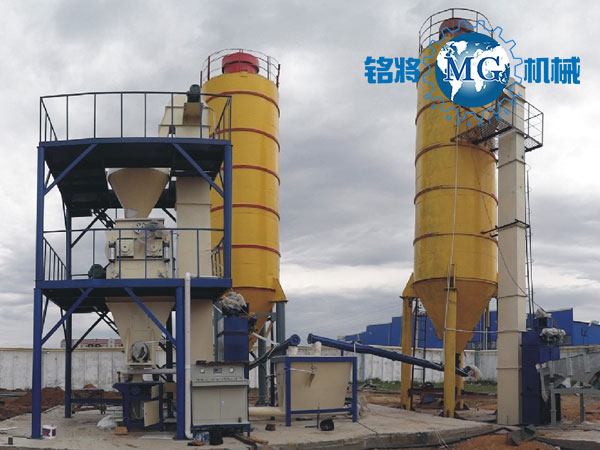 干粉砂漿混合設備混合機為何會出現出料誤差大現象呢？